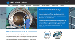 Desktop Screenshot of mtv-gmbh.com